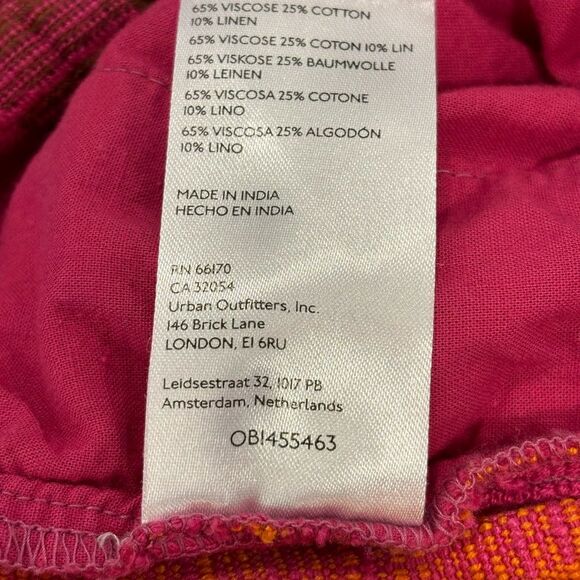 Urban Outfitters Martina Linen Low Rise Trousers 2 Sold Out - Picture 3 of 8